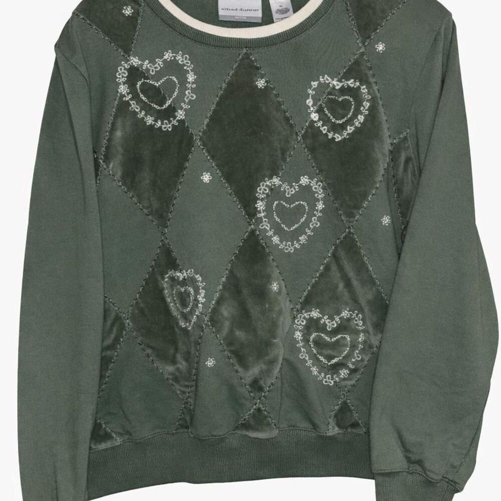 Alfred-dunner Women's Green Jumper